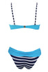 Sexy Padded Gather Push-Up Bikini Set